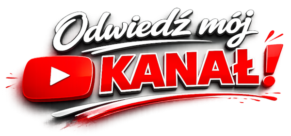 Odwiedź mój kanał!